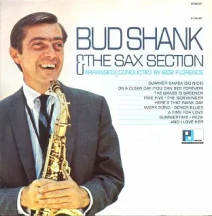 Shank, Bud - Bud Shank and the Sax Section - White Hot Stamper (With Issues)