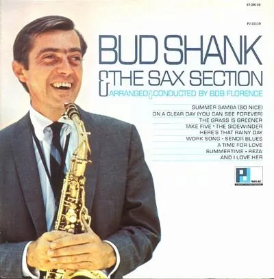 Shank, Bud - Bud Shank and the Sax Section - White Hot Stamper (With Issues)