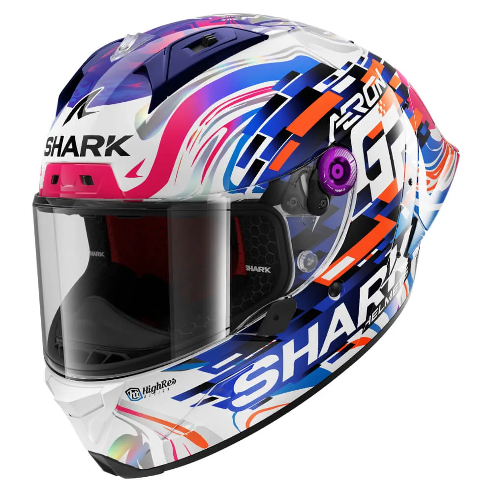 Shark Aeron GP Helmet Zarco GP Replica DVB
