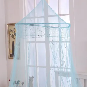 Sheer Galaxy Collapsible Hoop Kids Bed Canopy