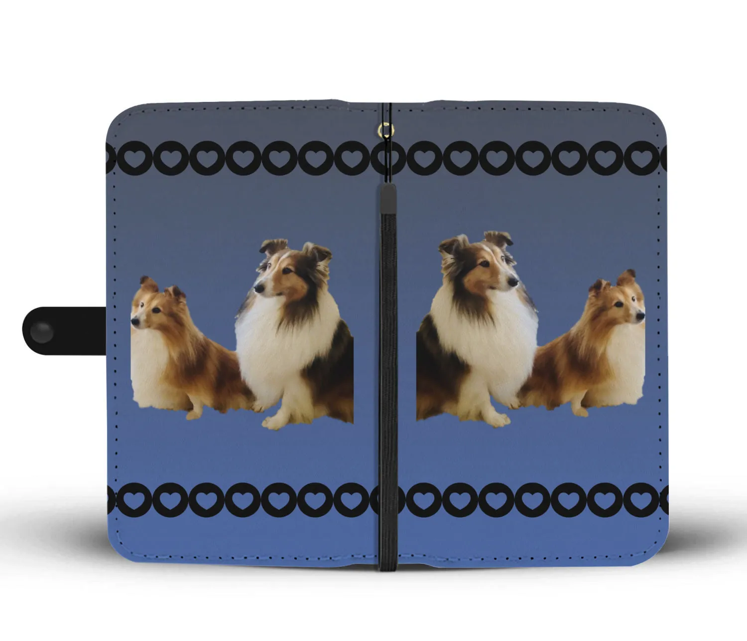 Sheltie 2 Phone Case Wallet