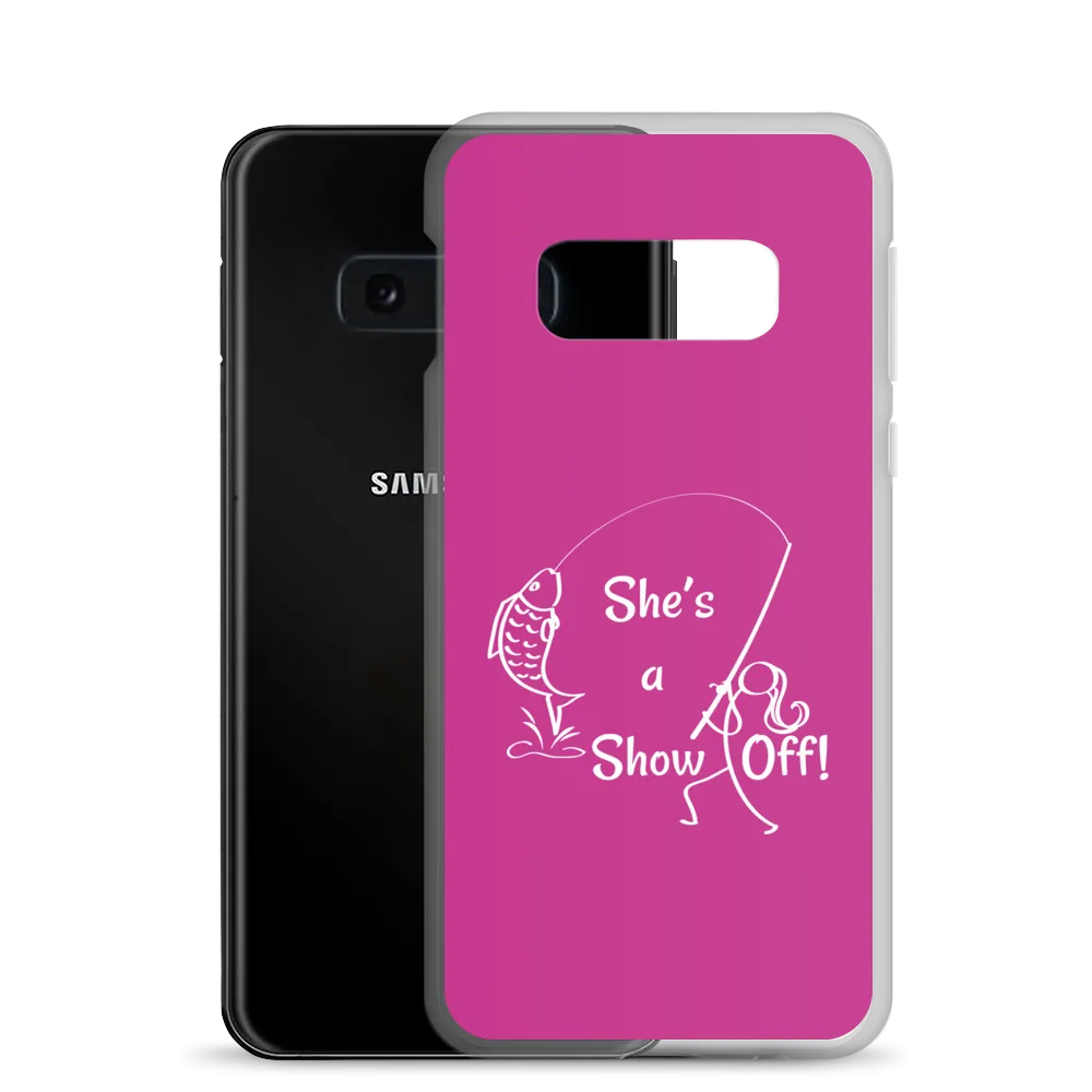 She's a Show Off, Samsung Pink Case, Galaxy S10, S10e, S10 