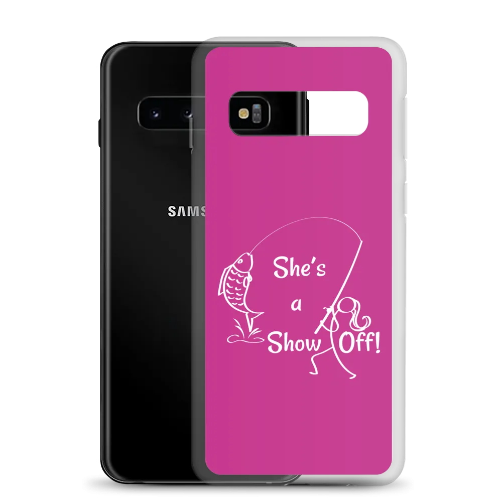She's a Show Off, Samsung Pink Case, Galaxy S10, S10e, S10 