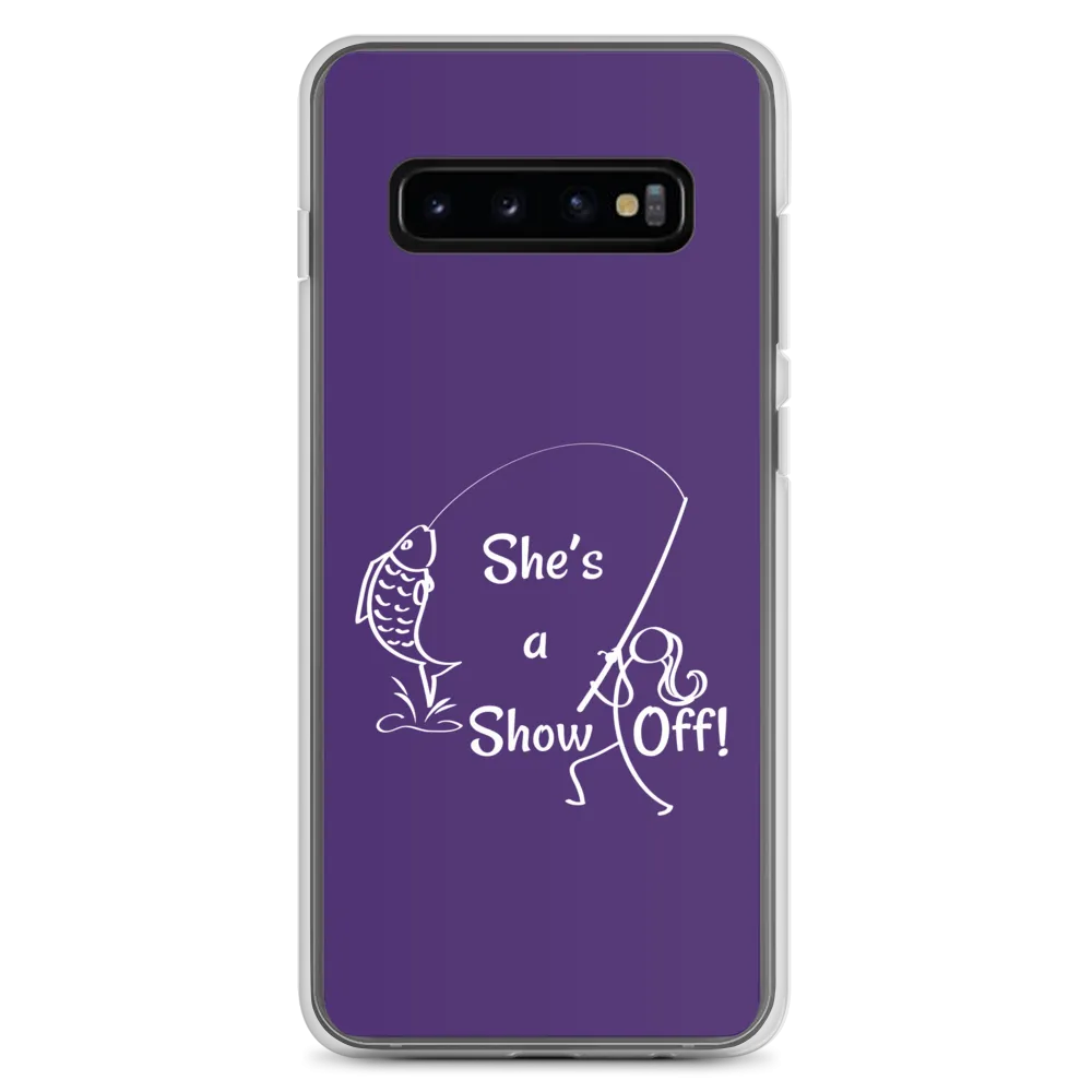 She's a Show Off, Samsung Purple Case, Galaxy S10, S10e, S10 