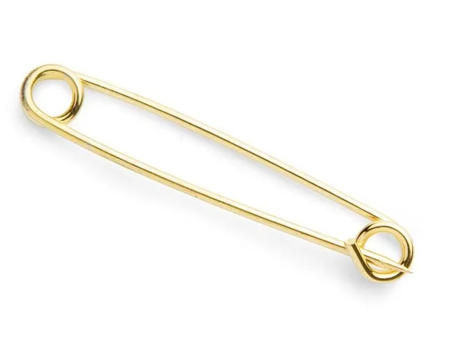 Shires Plain Gold Plated Stock Pin