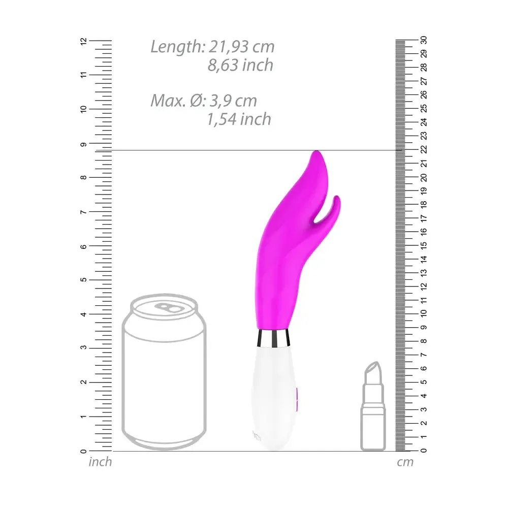 Shots Silicone Pink Multi-speed Ultra Soft Rabbit Vibrator
