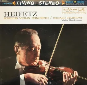 Sibelius - Violin Concerto / Heifetz / Hendl - Super Hot Stamper