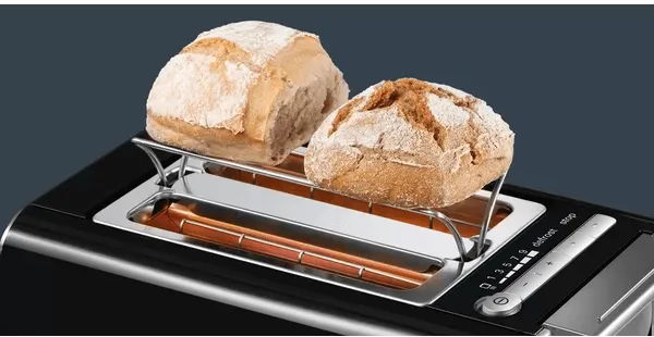 Siemens Compact Toaster Sensor Black TT86103