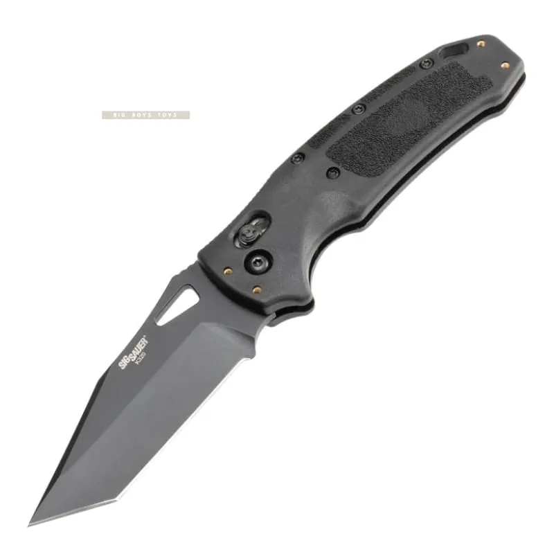 Sig Sauer K320 3.5" Nitron Manual Folder Tanto Blade -Black