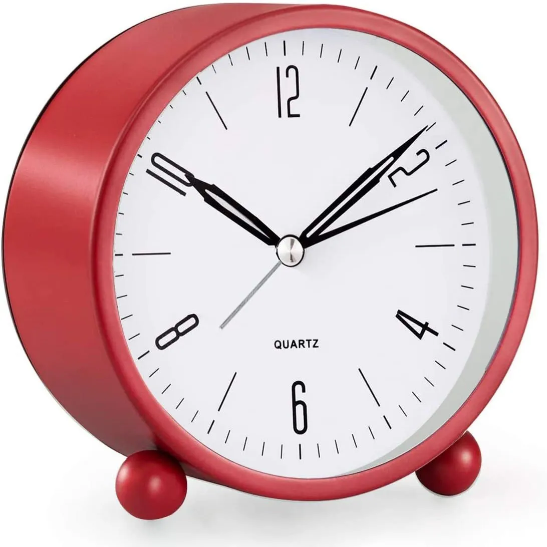 Silent Alarm Clock – Elegant, Functional, and Travel-Friendly