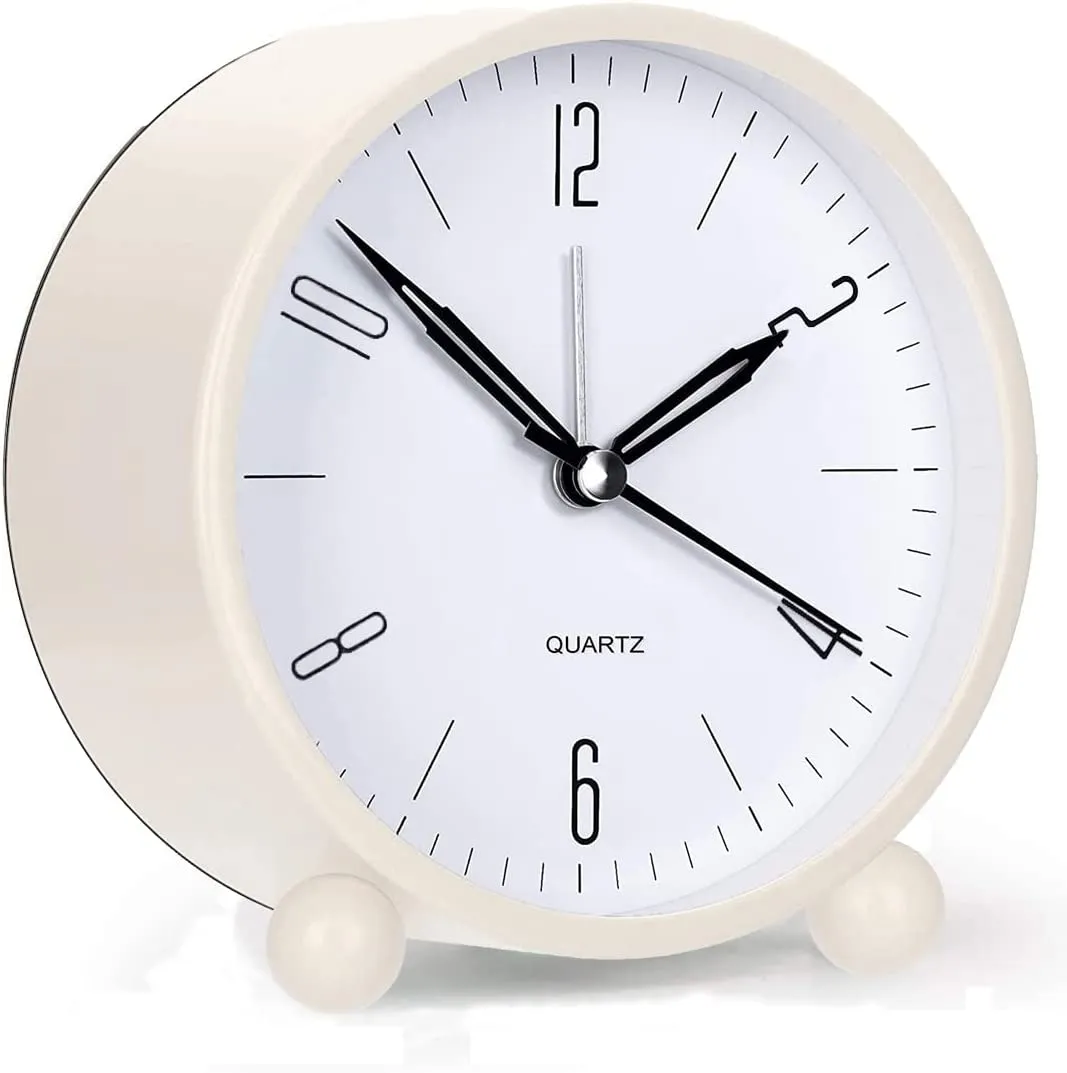 Silent Alarm Clock – Elegant, Functional, and Travel-Friendly