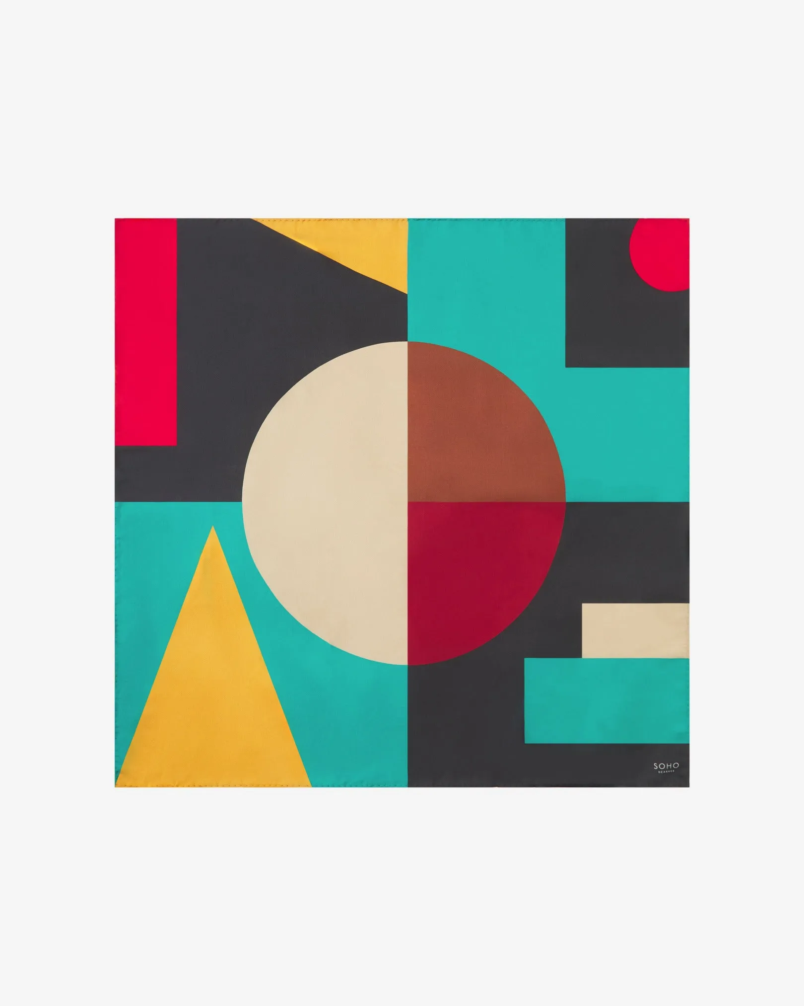 Silk Bauhaus Neckerchief - The Berlin