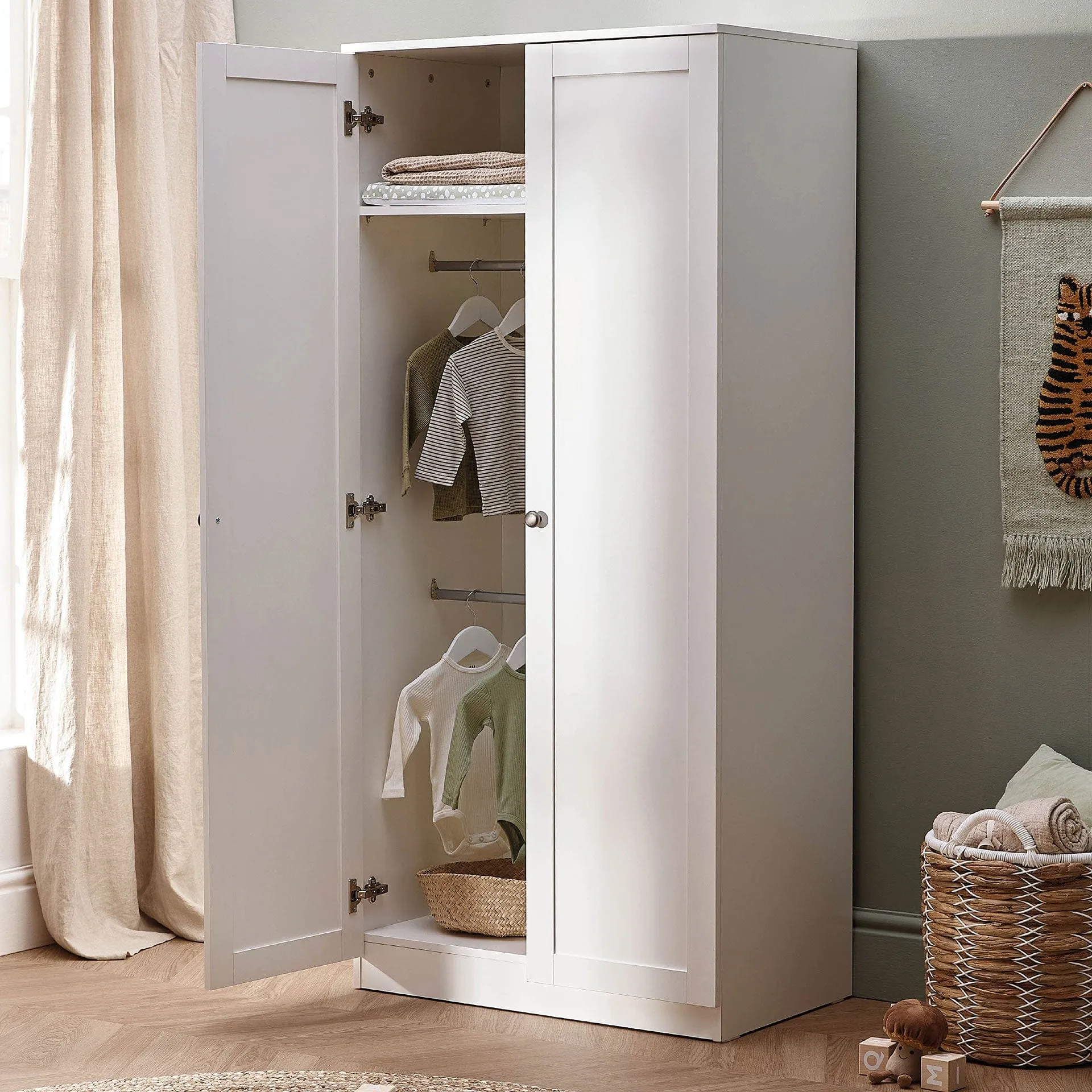 Silver Cross Bromley 3 Piece Room Set in White