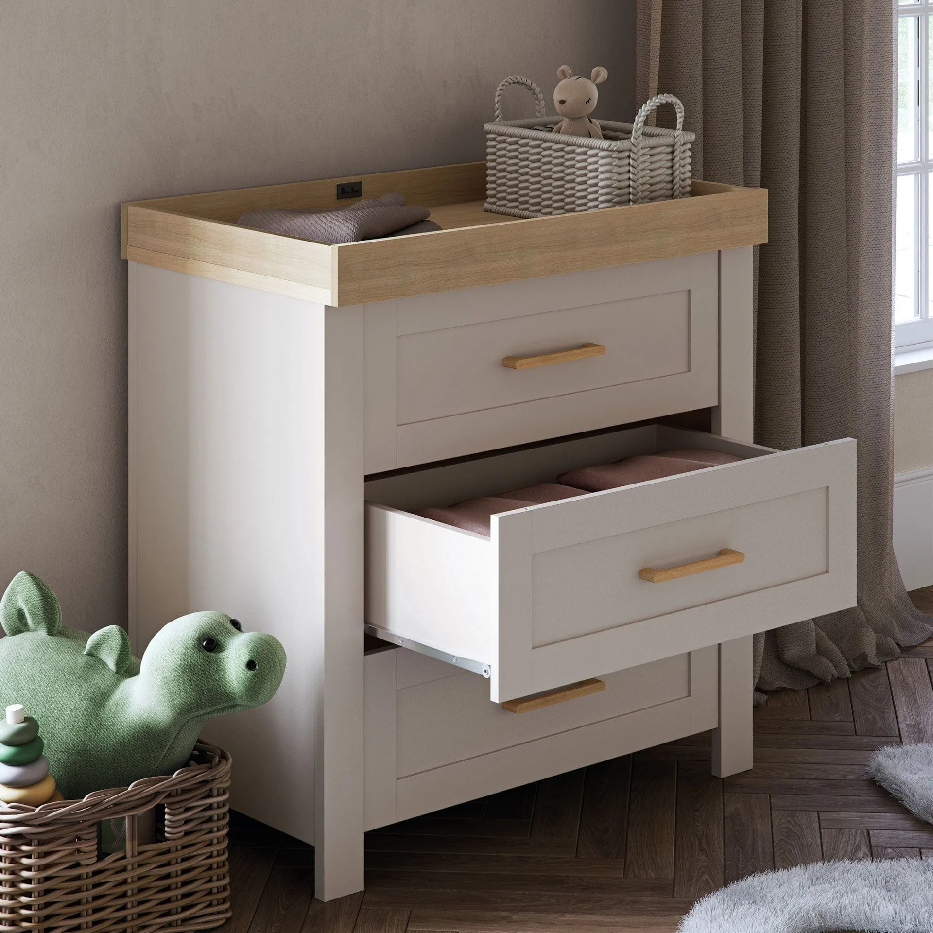 Silver Cross Seville 3 Piece Room Set - Cashmere Oak