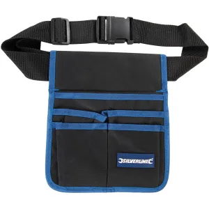 Silverline Tool Storage Pouch Belt 5 Pocket 220 x 260 mm