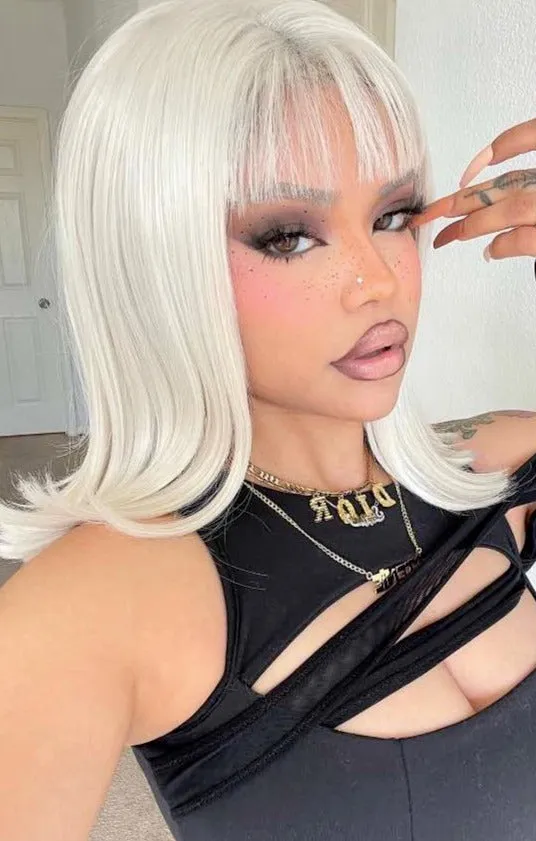 (Simple packed) Kate｜Synthetic Swiss Lace Front Wig
