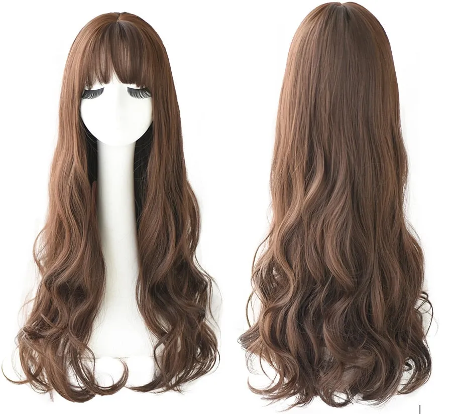 (Simple packed) LISA | ROSE CAP HEAT RESISTANT WIG