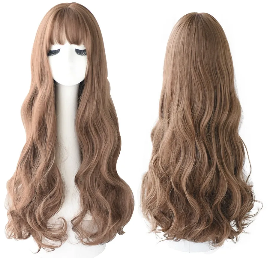 (Simple packed) LISA | ROSE CAP HEAT RESISTANT WIG