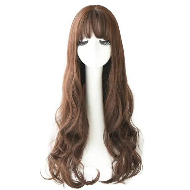 (Simple packed) LISA | ROSE CAP HEAT RESISTANT WIG