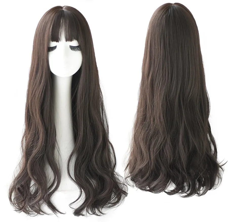 (Simple packed) LISA | ROSE CAP HEAT RESISTANT WIG
