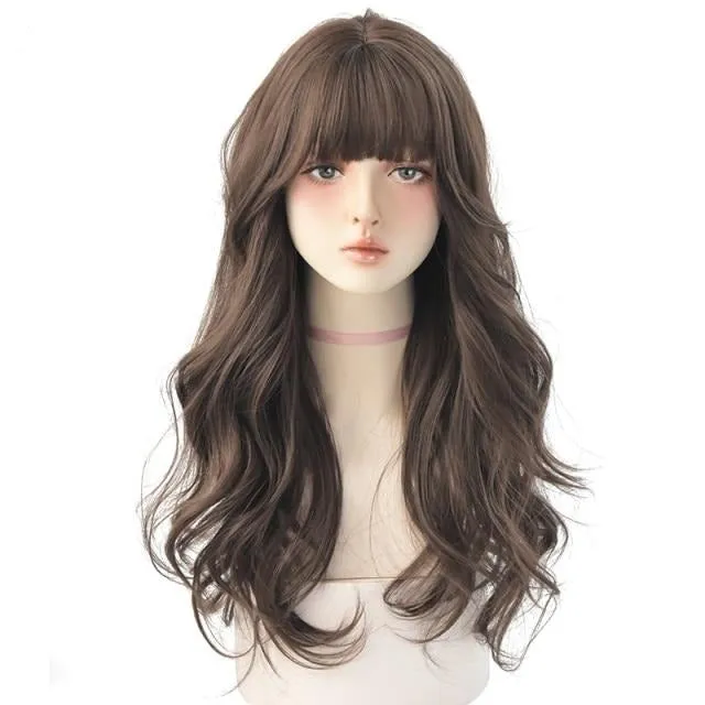 (Simple packed) Lisa The Show | ROSE CAP HEAT RESISTANT WIG