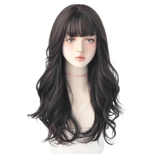 (Simple packed) Lisa The Show | ROSE CAP HEAT RESISTANT WIG