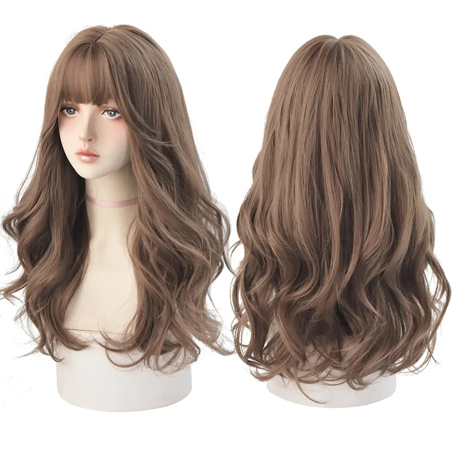 (Simple packed) Lisa The Show | ROSE CAP HEAT RESISTANT WIG