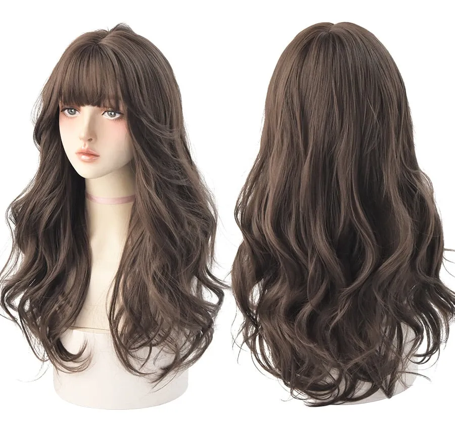 (Simple packed) Lisa The Show | ROSE CAP HEAT RESISTANT WIG