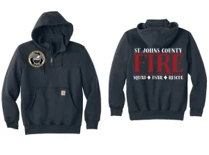 SJCFR Station 4 Carhartt Quarter Zip Hoodie