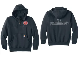 SJCFR Station 9 Carhartt Quarter Zip Hoodie
