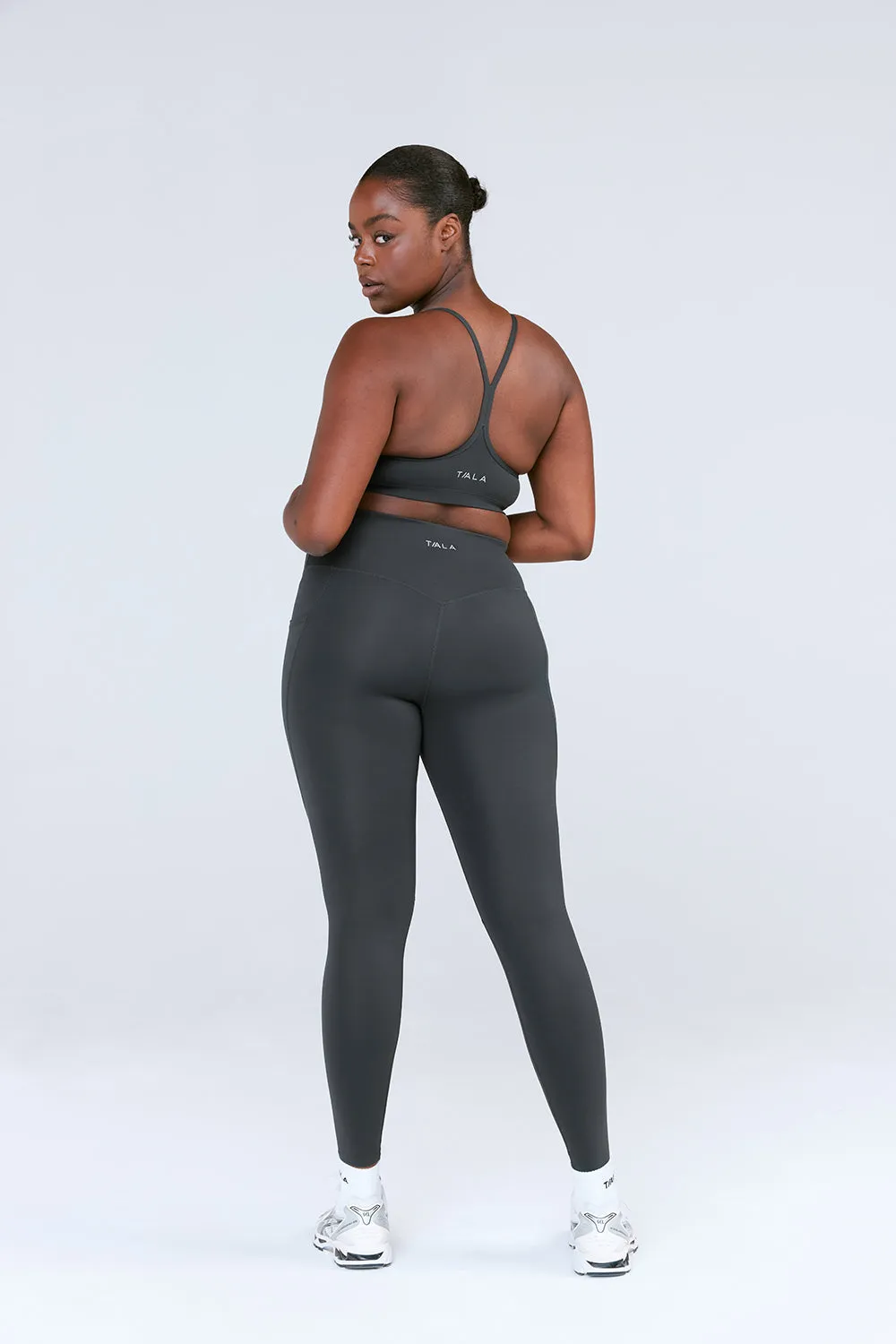SKINLUXE HIGH WAISTED SIDE POCKET LEGGING - DEEP TEAL