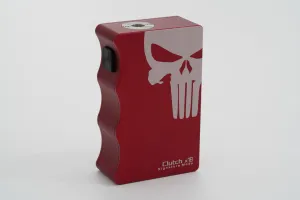 Skull Edition Signature Mods DOVPO Clutch X18 Dual 18650 Mechanical Mod – Red, Green, Blue, Gunmetal, Black | Advanced Vaping Mod