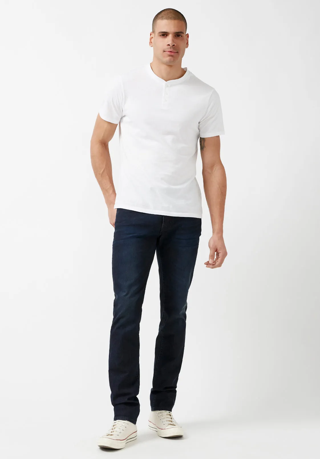 Slim Ash Men's Jeans in Dark Wash - BM22830