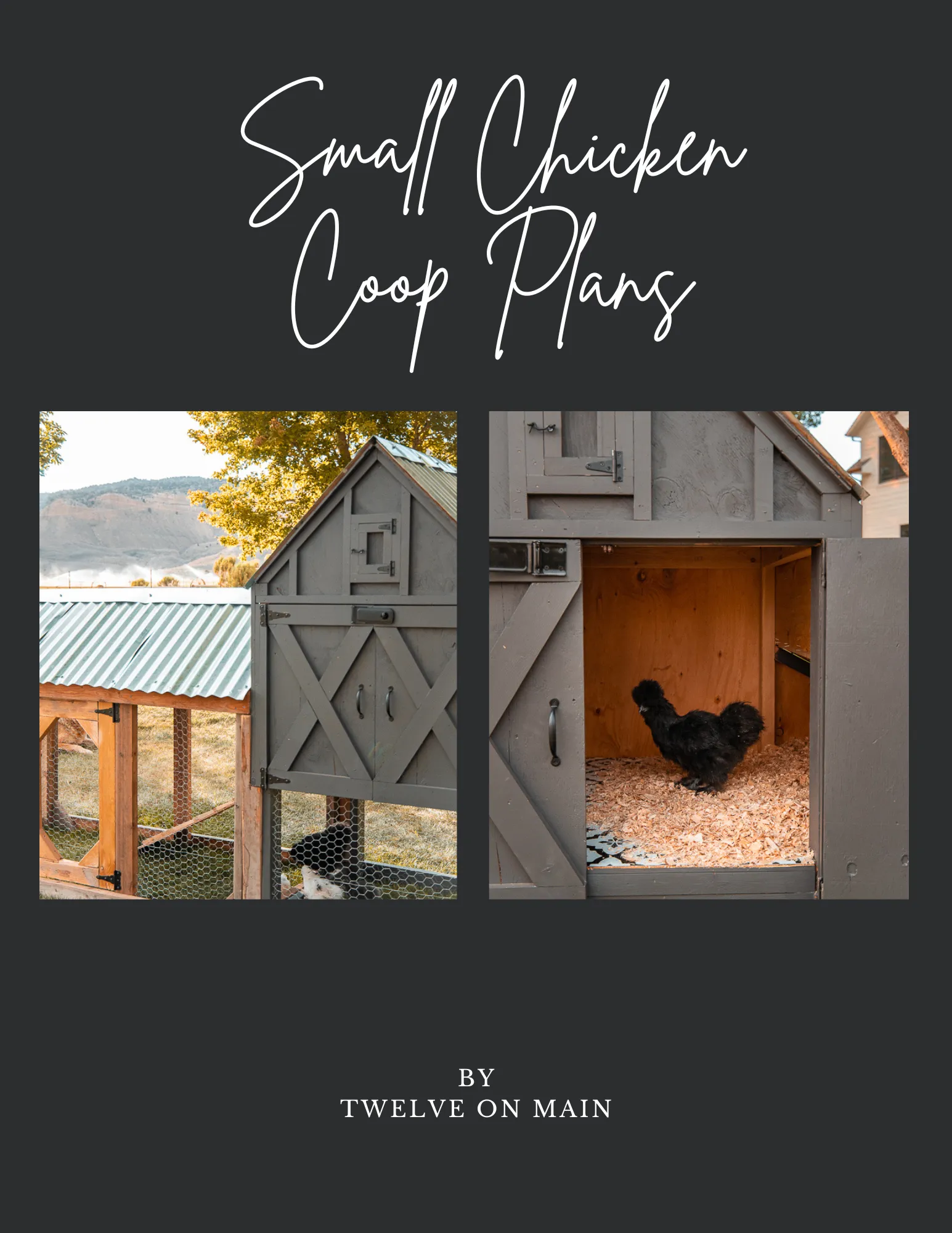 Small Chicken Coop Building Plans