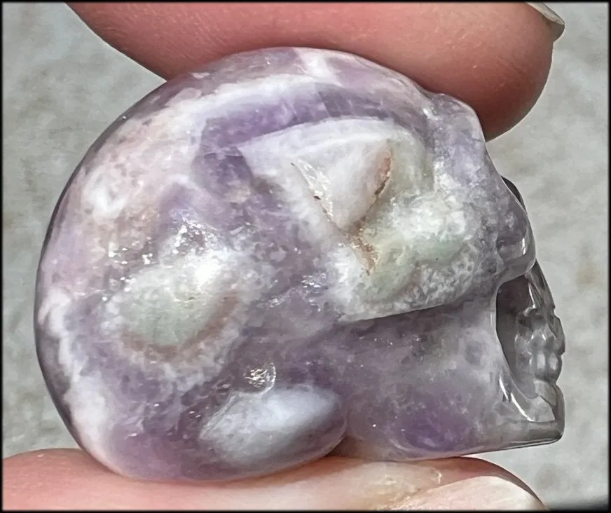 Small Super 7 / "Melody's Stone" Collector's CRYSTAL SKULL