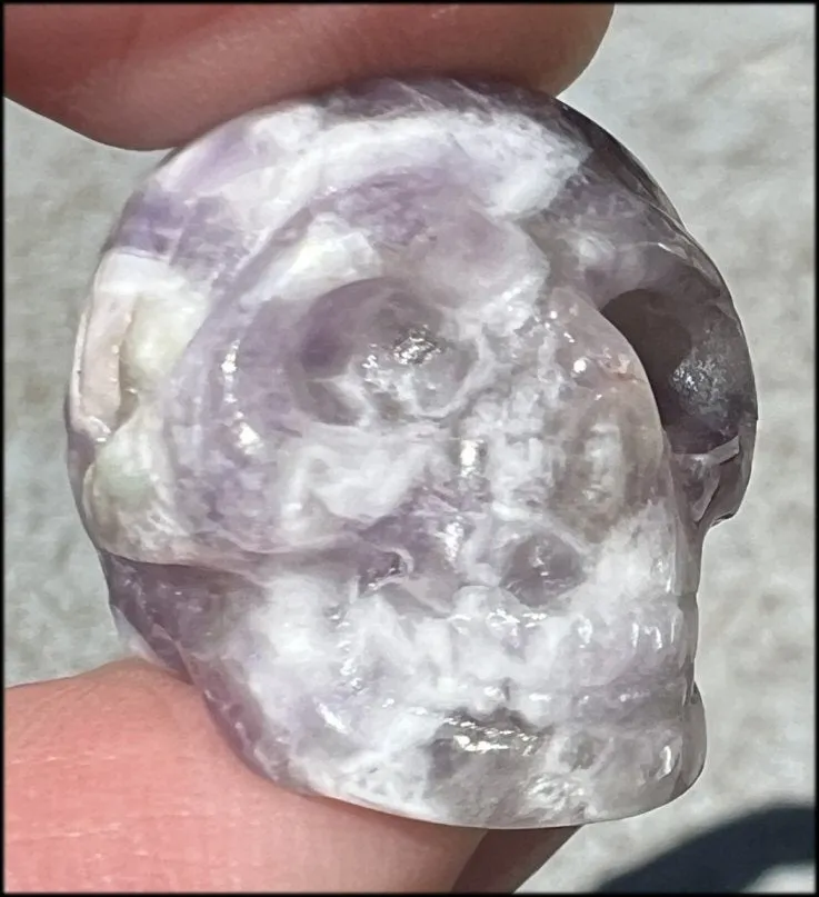 Small Super 7 / "Melody's Stone" Collector's CRYSTAL SKULL