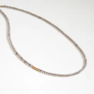 Smoky Quartz Choker Necklace