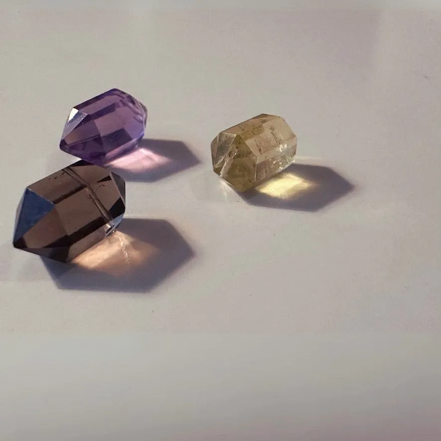 SMOKY QUARTZ DOUBLE TERMINATED POINT