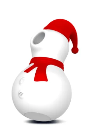 Snowman Pro Christmas Sex Toy: 10 Intense Sucking Frequencies, Waterproof & USB Rechargeable Clitoral Vibrator
