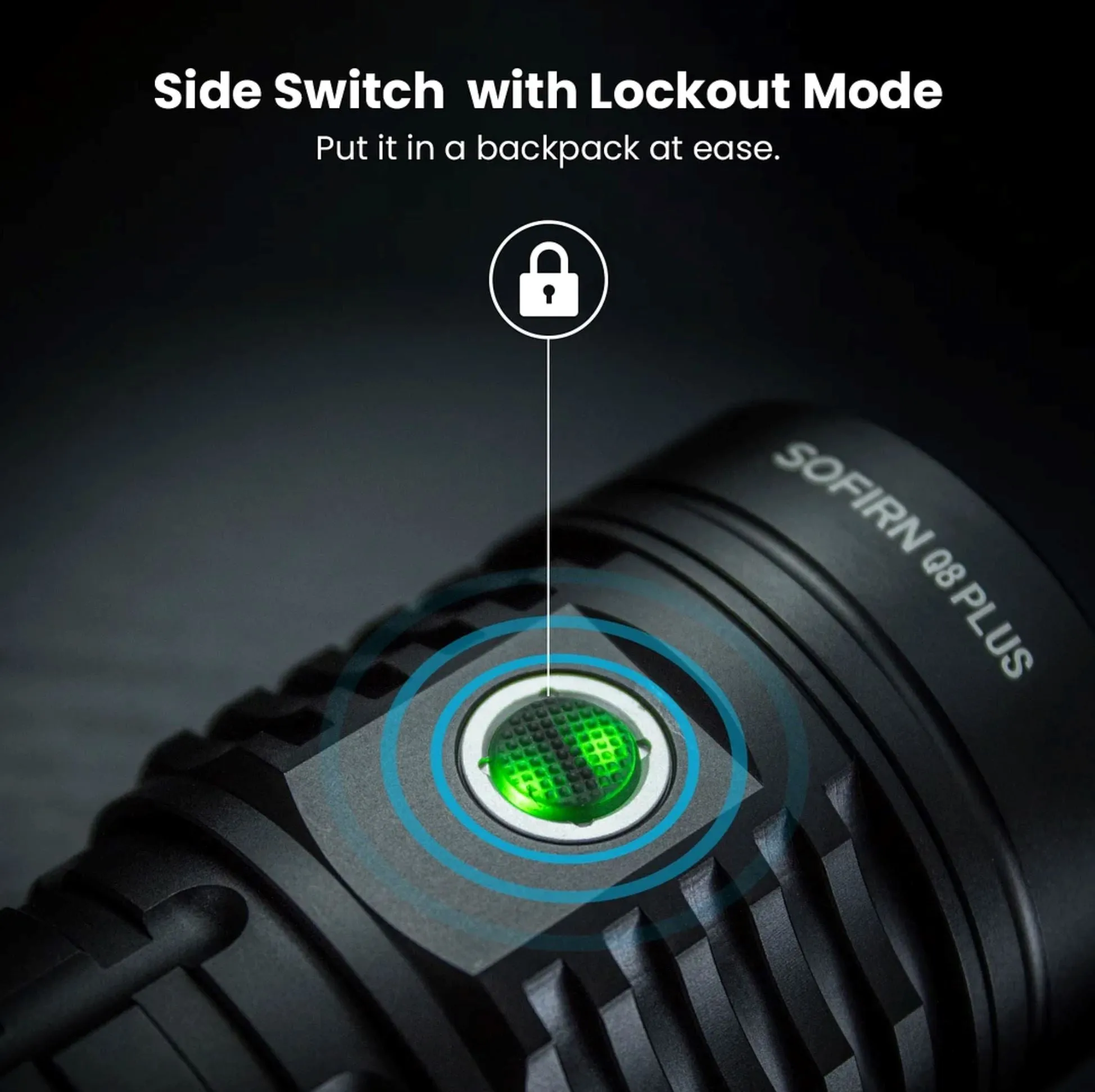 Sofirn Q8Plus 16000lm Powerful Flashlight, Rechargeable Anduril 2.0 6* XHP50B LED Torch