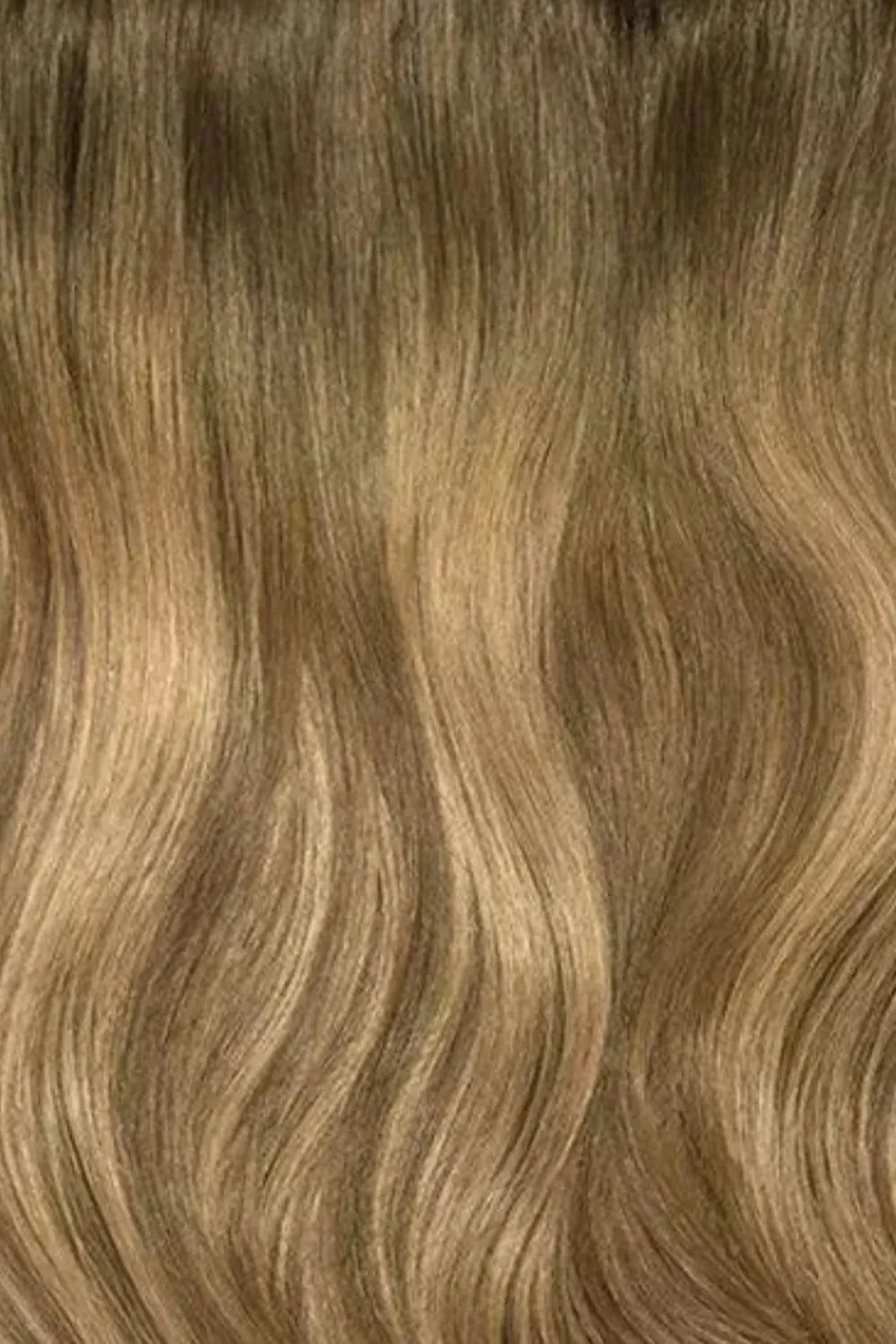 Soft Bronze Balayage Nano Ring Hair Extensions