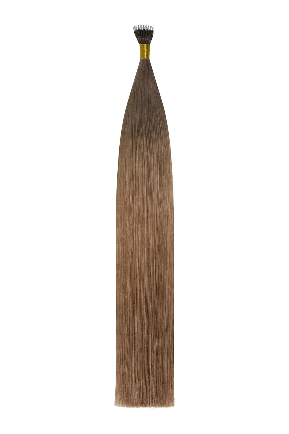 Soft Bronze Balayage Nano Ring Hair Extensions