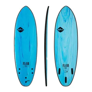 Softech Flash Eric Geiselman FCS 6'6 Soft Surfboard-Aqua Marble