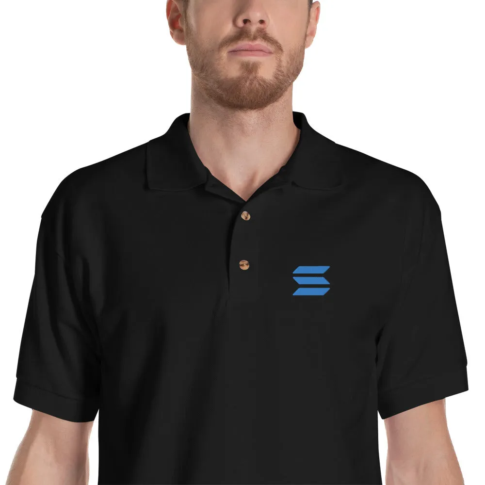Solana Embroidered Polo Shirt