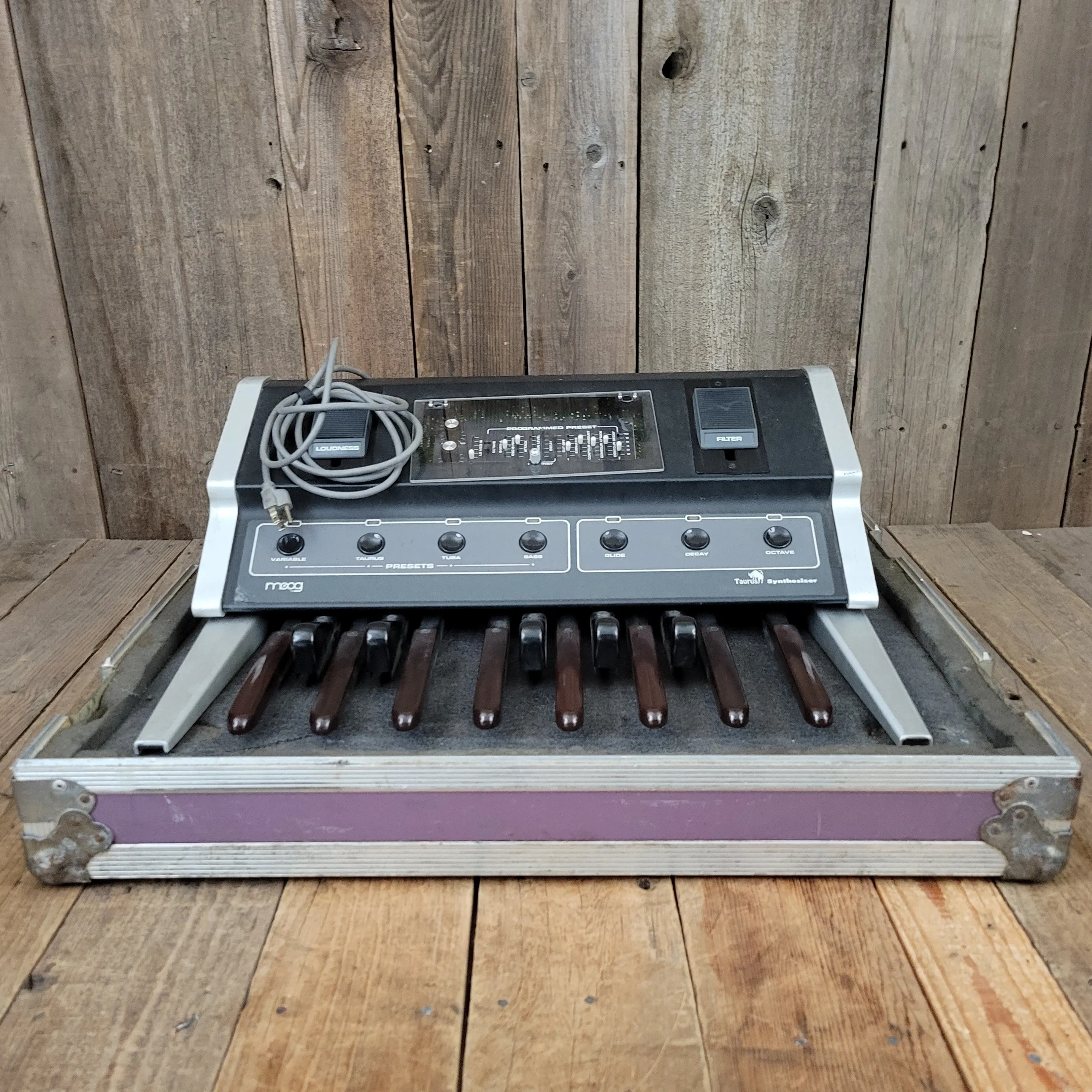 SOLD - Moog Taurus 1 Analog Bass Synth Pedal and Tone Generator - 1974-81