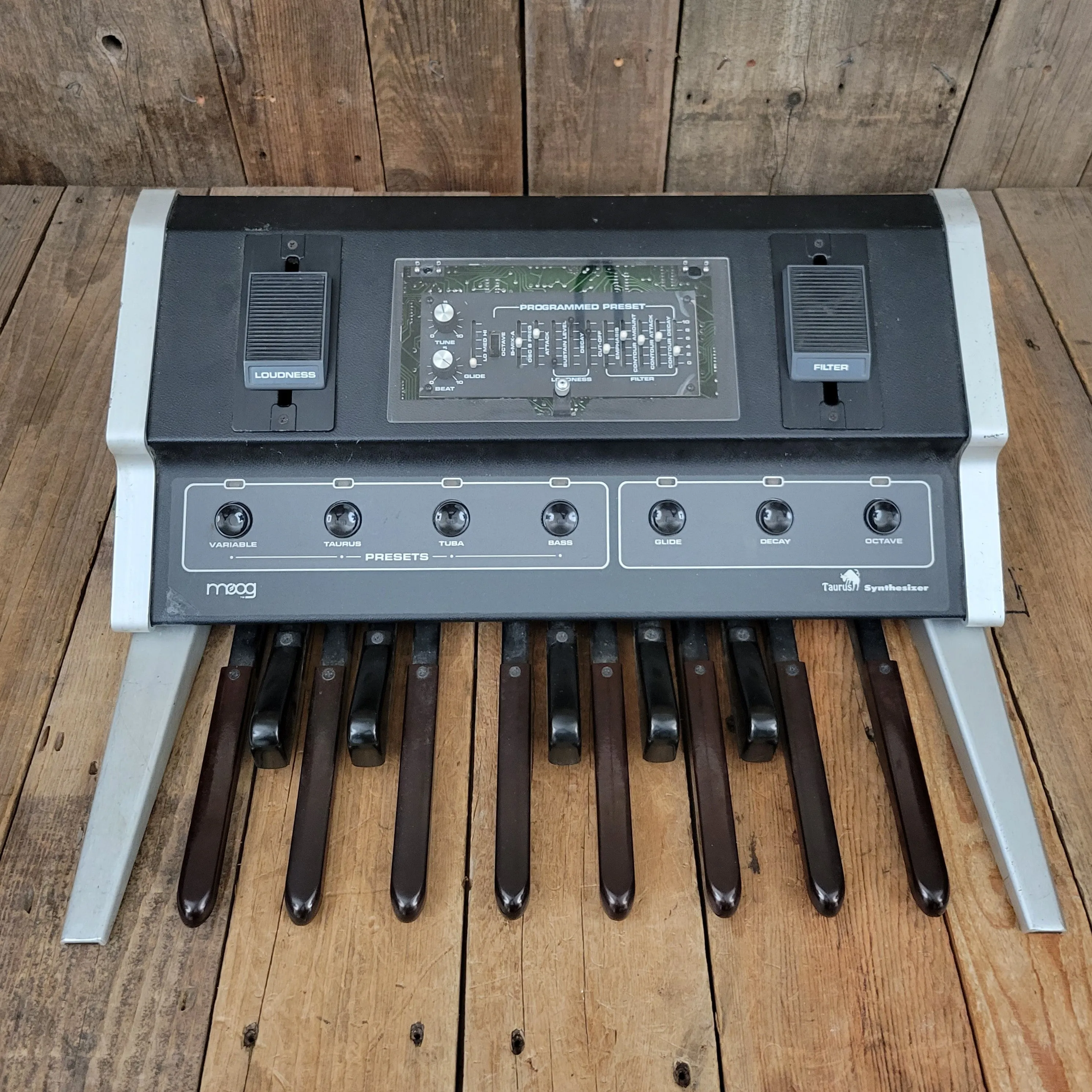 SOLD - Moog Taurus 1 Analog Bass Synth Pedal and Tone Generator - 1974-81
