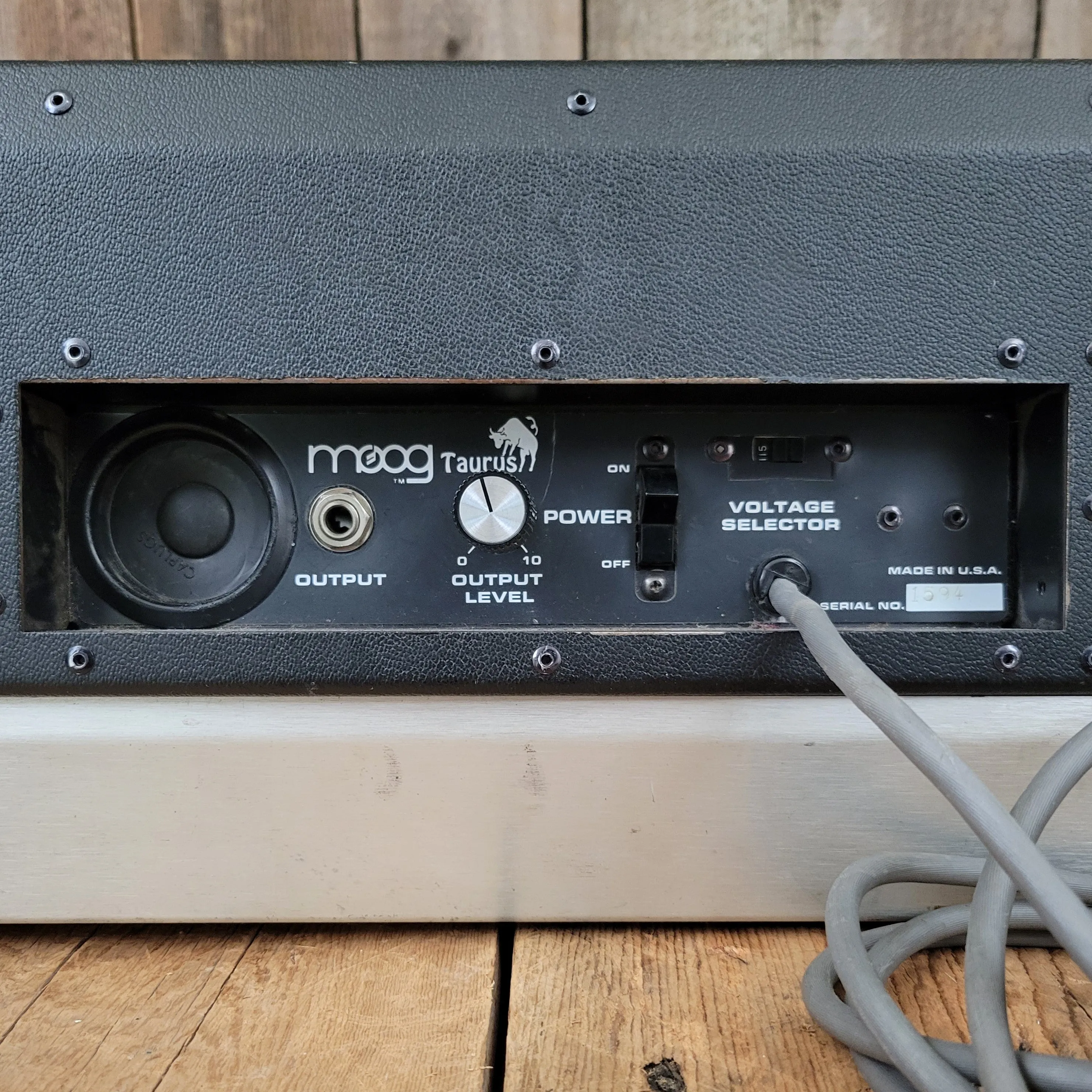 SOLD - Moog Taurus 1 Analog Bass Synth Pedal and Tone Generator - 1974-81