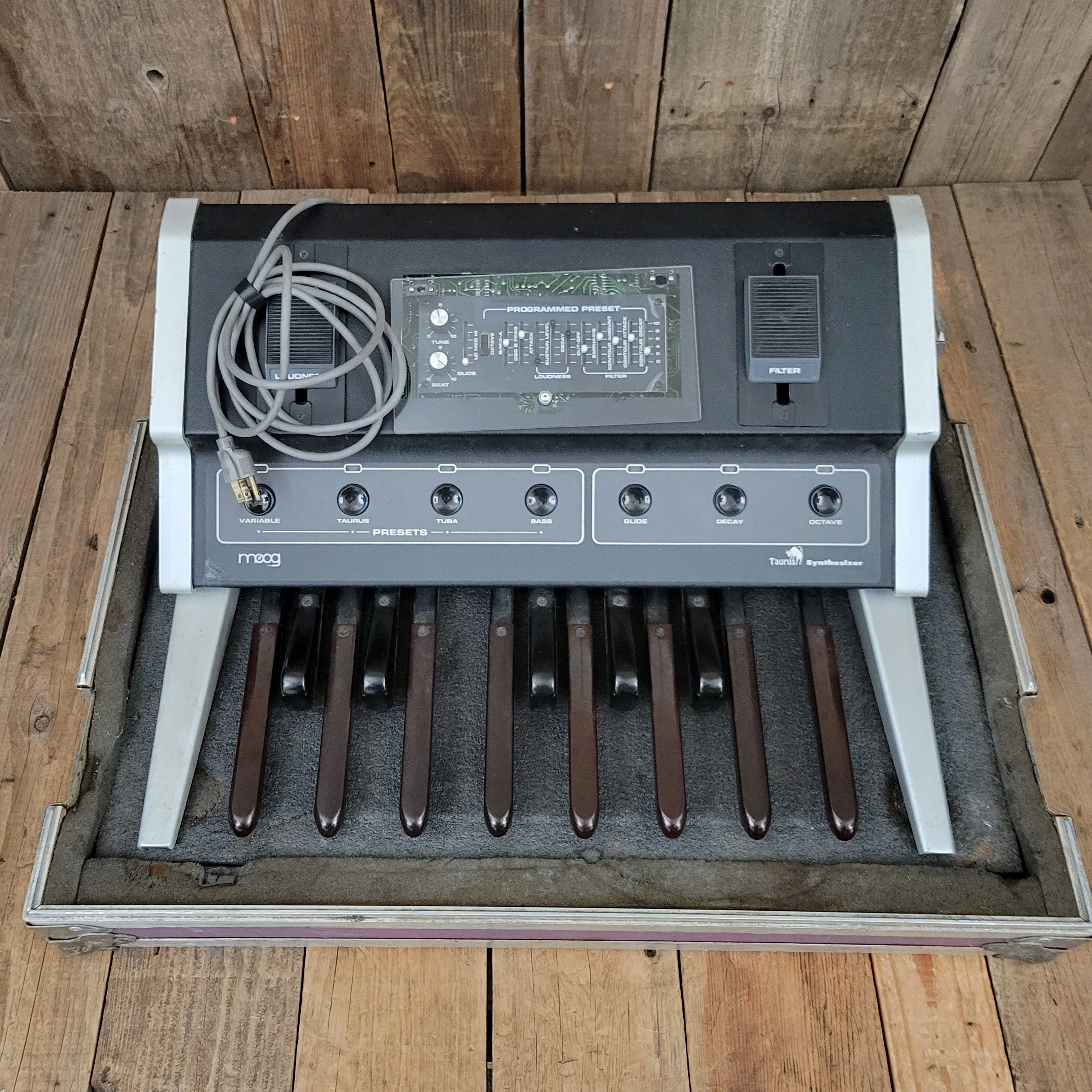 SOLD - Moog Taurus 1 Analog Bass Synth Pedal and Tone Generator - 1974-81