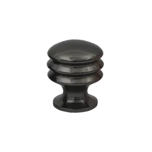 Solid brass knob.