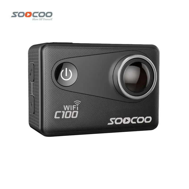 SOOCOO C100 4K Wifi Action Sports Camera Built-in Gyro with Option GPS Extension NTK 96660 20MP Diving Night Mode 5X Zoom DV Cam